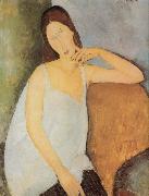 Amedeo Modigliani Portrait of Jeanne Hebuterne oil painting artist